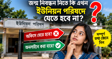 অনলাইন জন্ম নিবন্ধন ডাউনলোড ২০২৬