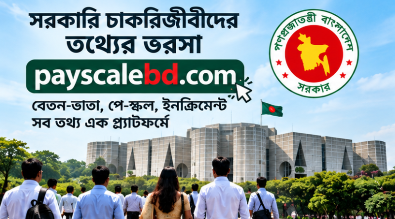 পে-স্কেল থেকে ইনক্রিমেন্ট—সরকারি চাকরিজীবীদের তথ্যের প্ল্যাটফর্ম