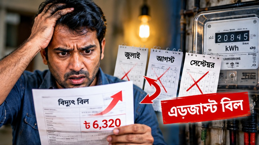 বছর শেষে ‘এডজাস্ট বিলে’ গ্রাহকের ক্ষতি কোথায়?