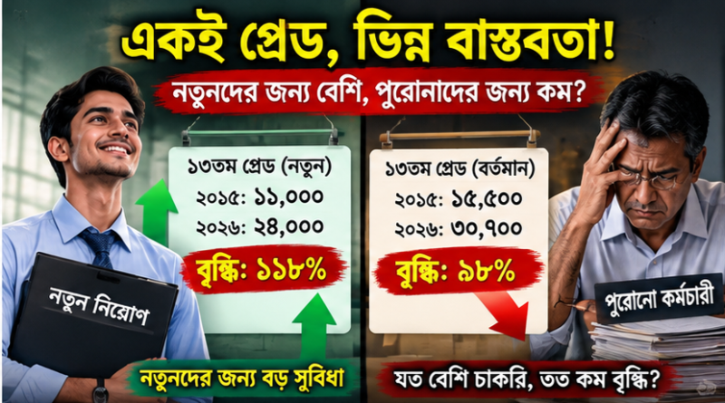 নতুন পে-স্কেল প্রকাশ