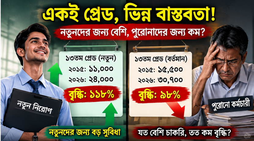 নতুন পে-স্কেল প্রকাশ