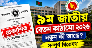 ৯ম জাতীয় বেতন কাঠামোতে নতুন কী আছে?