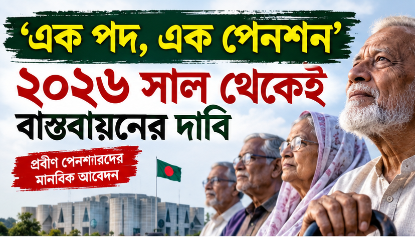 ২০৩০ নয়, ২০২৬ থেকেই ‘এক পদ,