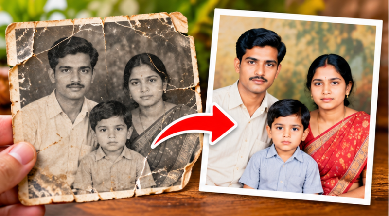 পুরোনো ছবি নষ্ট হয়ে গেছে?