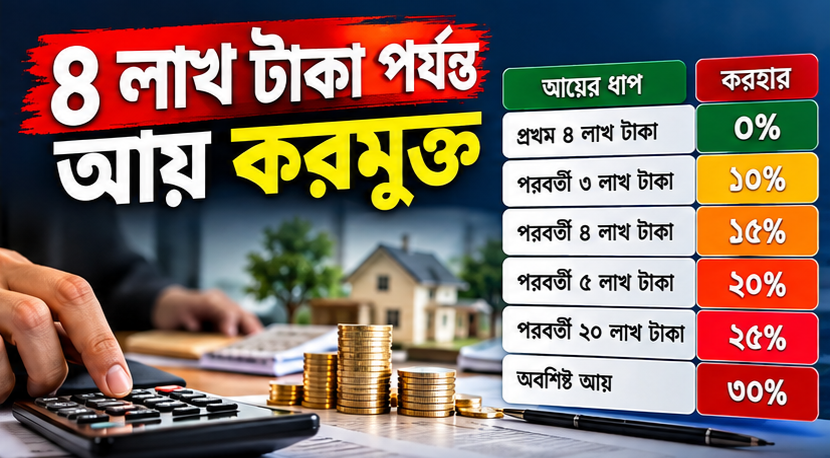 অনলাইনে আয়কর দেওয়ার নিয়ম ২০২৬