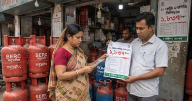 ভোক্তা পর্যায়ে তরলীকৃত পেট্রোলিয়াম গ্যাসের (এলপিজি) নতুন দাম নির্ধারণ
