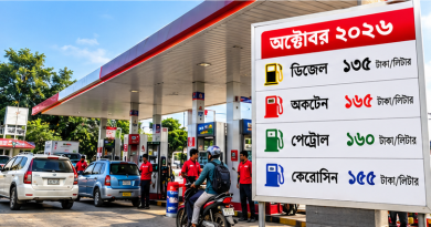 অক্টোবর ২০২৬ মাসের জ্বালানি তেলের দাম নির্ধারণ