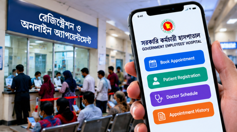 আগের দিন সকাল ৮টায় খুলবে অ্যাপয়েন্টমেন্টের স্লট