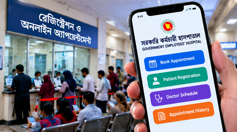 আগের দিন সকাল ৮টায় খুলবে অ্যাপয়েন্টমেন্টের স্লট