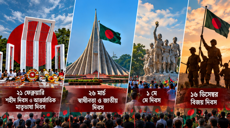 জাতীয় ও আন্তর্জাতিক দিবস পালনে সরকারের নতুন পরিপত্র জারি