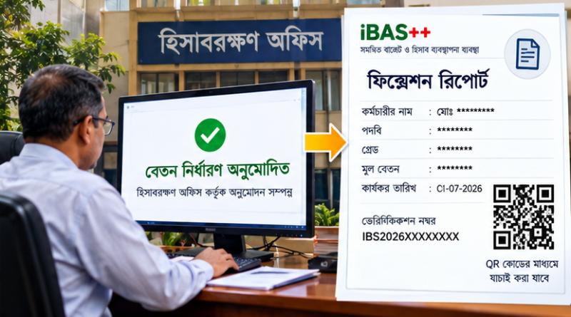 কর্মচারীর দাখিল থেকে চূড়ান্ত অনুমোদন পর্যন্ত যেভাবে এগোচ্ছে পে-ফিকেশন