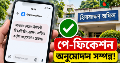 পে-ফিকেশনের চূড়ান্ত অনুমোদনের SMS পেলেই কী করবেন?