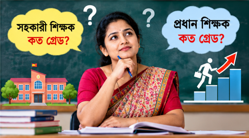 পে-ফিকেশনে সহকারী শিক্ষক থেকে প্রধান শিক্ষক