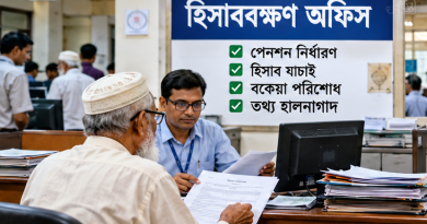 পেনশনভোগীদের ৩ মাসের বকেয়া নিয়ে বড় প্রশ্ন