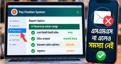 ৯ম পে-স্কেলের বেতন নির্ধারণে এসএমএস নিয়ে বিভ্রান্তি