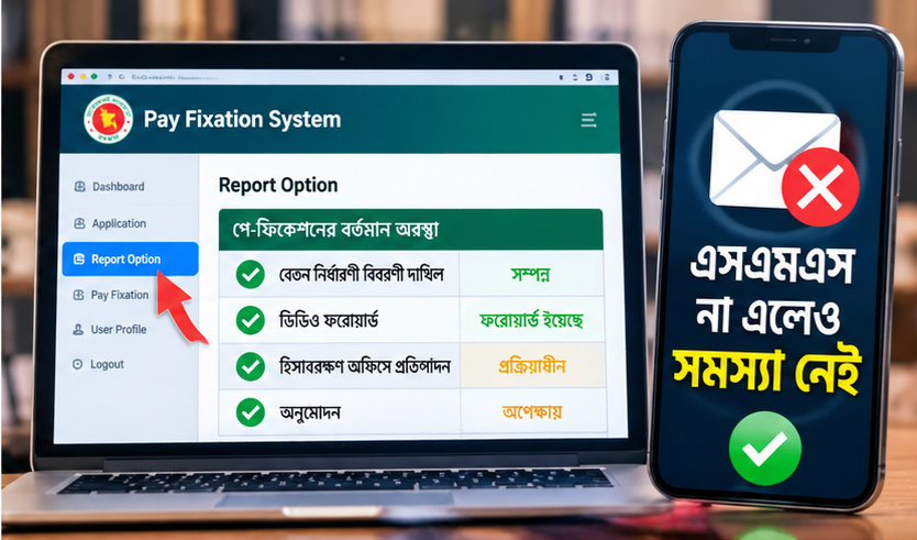 ৯ম পে-স্কেলের বেতন নির্ধারণে এসএমএস নিয়ে বিভ্রান্তি
