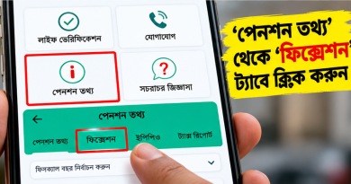 পেনশনারদের জন্য নতুন সুবিধা