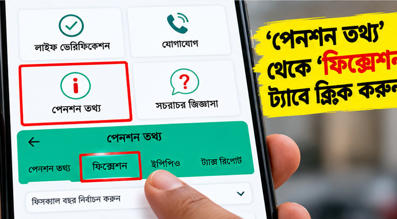 পেনশনারদের জন্য নতুন সুবিধা