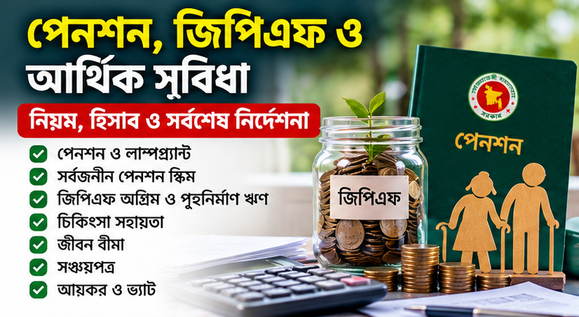 সরকারি চাকরির গুরুত্বপূর্ণ বিধিবিধান ও নতুন বেতনসংক্রান্ত তথ্য খুঁজুন এক ক্লিকেই