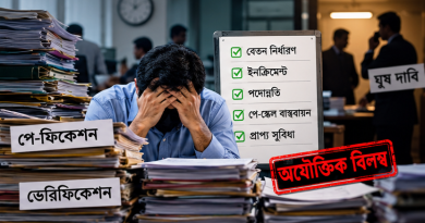 নতুন পে-স্কেলের বেতন নির্ধারণে ঘুষের অভিযোগ