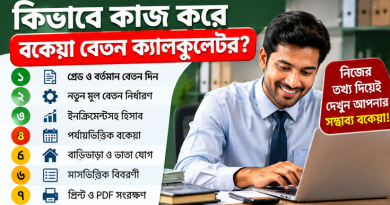 Arear Pay Salary Calculator