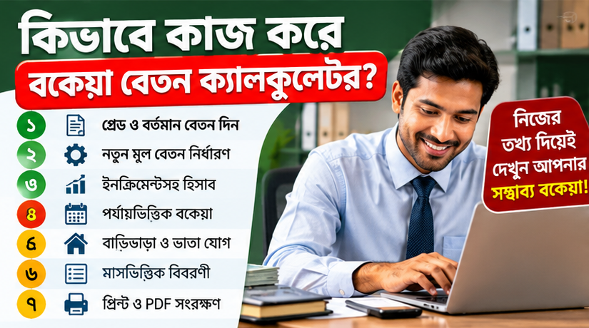 Arear Pay Salary Calculator